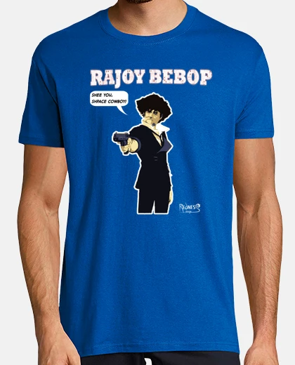 T-shirt raj oy bebop (t uomo e una ragazza)