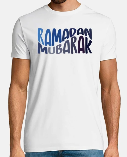 Tee-shirt Ramadan Mubarak Islamic quote