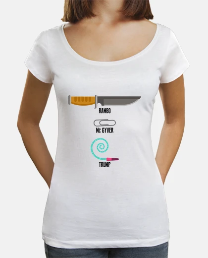 Tee-shirt Rambo, Mc Gyver ...