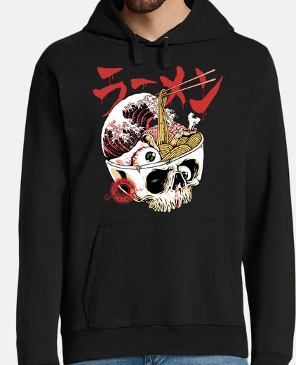 Sudadera ramen aterrador