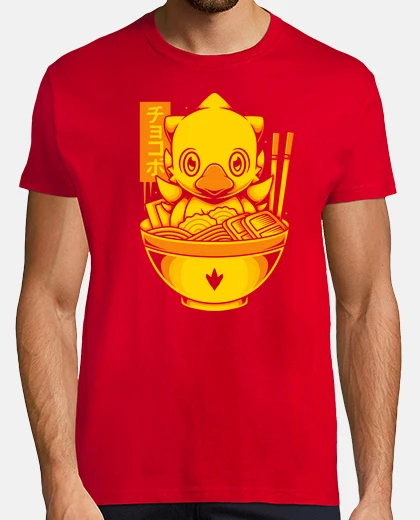 Tee-shirt ramen chocobo