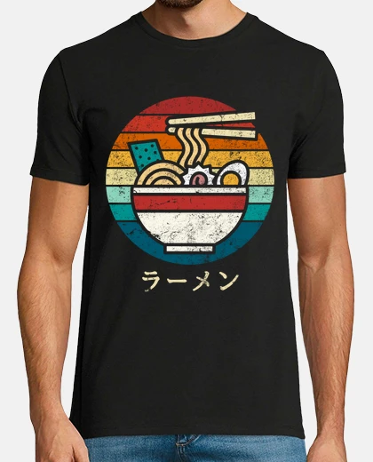 Tee-shirt ramen vintage
