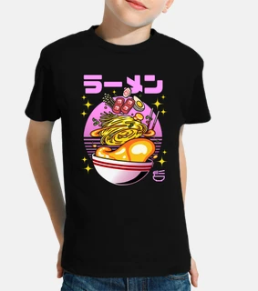 ramen japonés atardecer retro