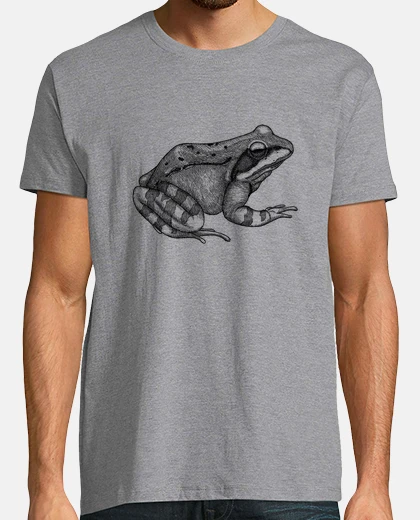 Camiseta Rana dalmatina - Ilustración naturalista