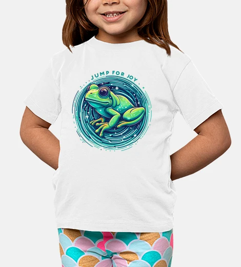 Ropa rana salta de alegría