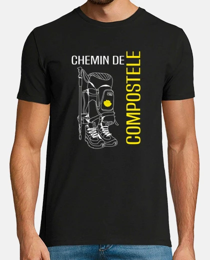 Tee-shirt Randonnée sur le chemin de Compostelle