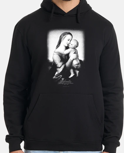 Sudadera raphael-tempi-madonna-pintor-italiano-r