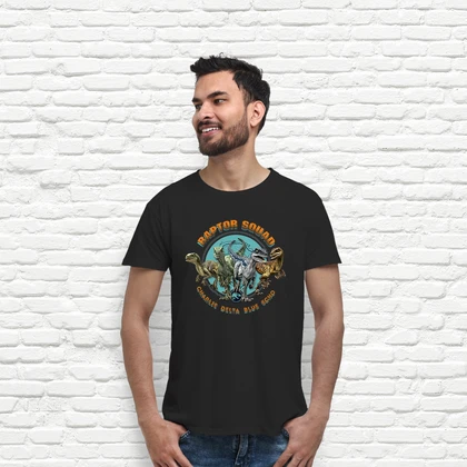Playera raptor squad jurassic world laTostadora México
