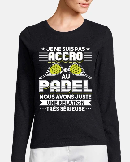 Tee-shirt Raquettes De Padel Tennis Padel Tennis