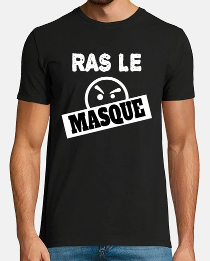 Tee-shirt ras le masque