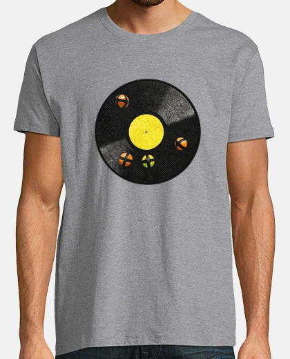 Camiseta rasguño de vinilo