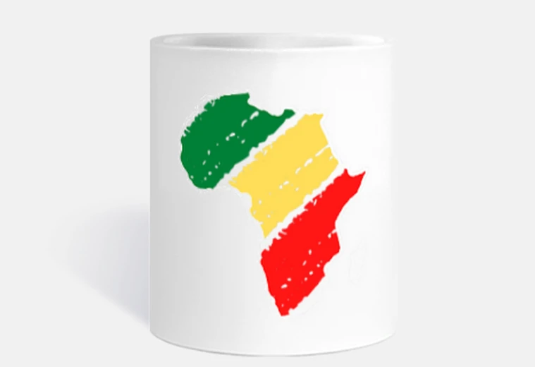 Tazza rasta africano