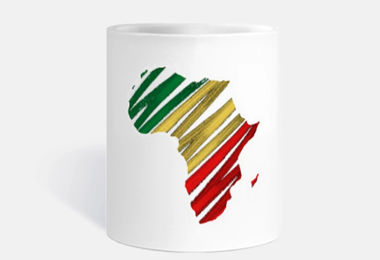Tazza rasta africano