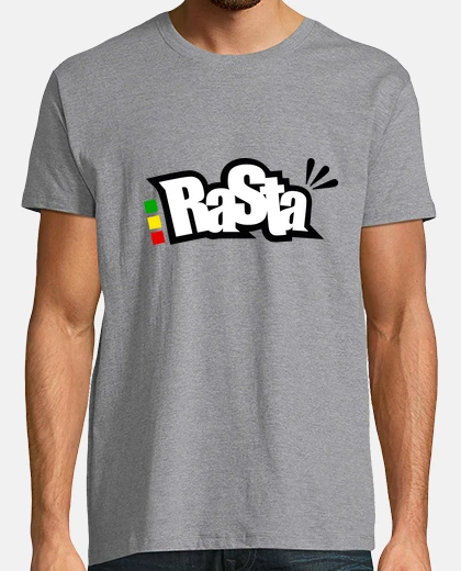 Camiseta rasta grisa