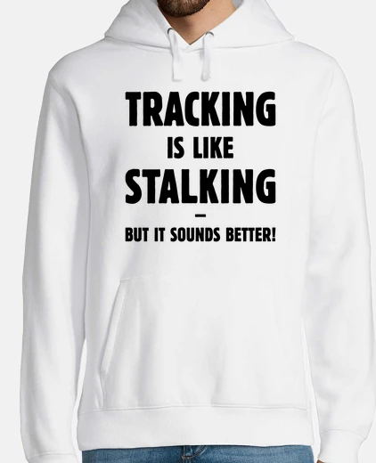 Sudadera rastrear es como acechar negro