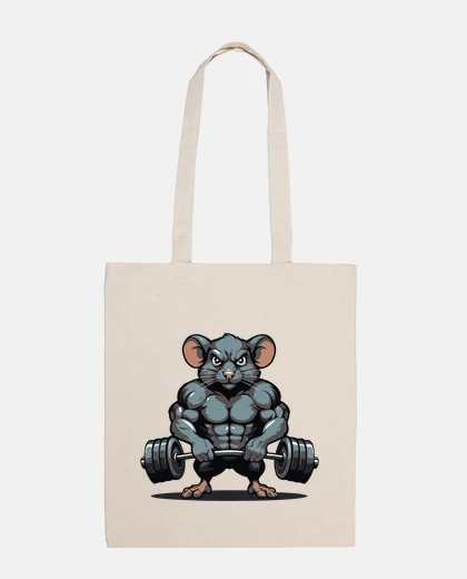 Bag rat who does bodybuilding sport bag vacation beach tote cup supporter