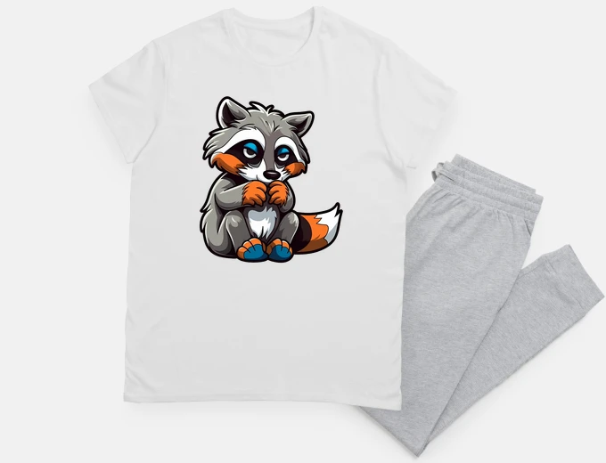 Pyjama raton laveur délicat