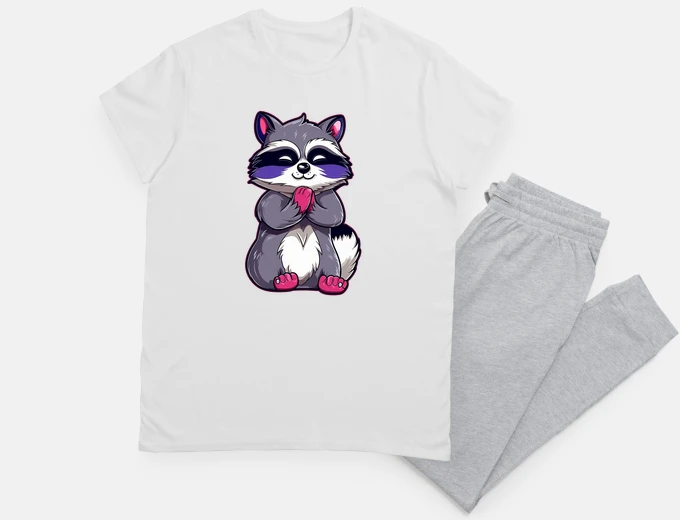 Pyjama raton laveur rusé