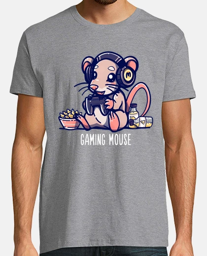 Camiseta ratón para juegos - camisa para niños