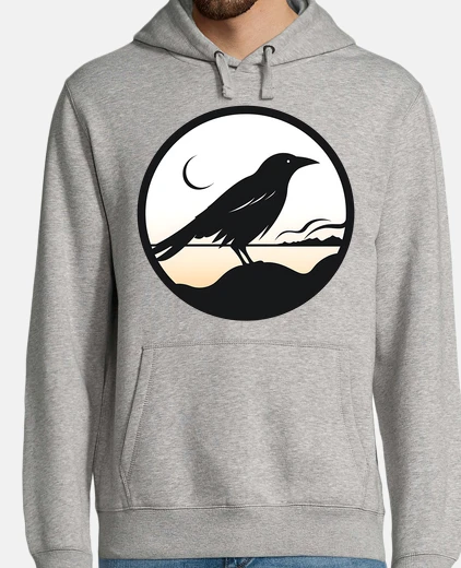 Sudadera raven black moonlight ravens