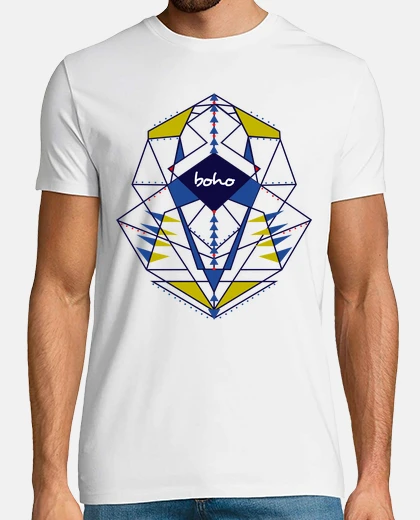 Tee-shirt rayures ethniques chb