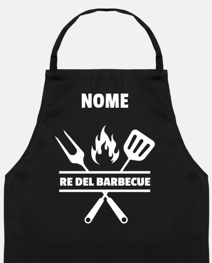 re del barbecue personalizzabile