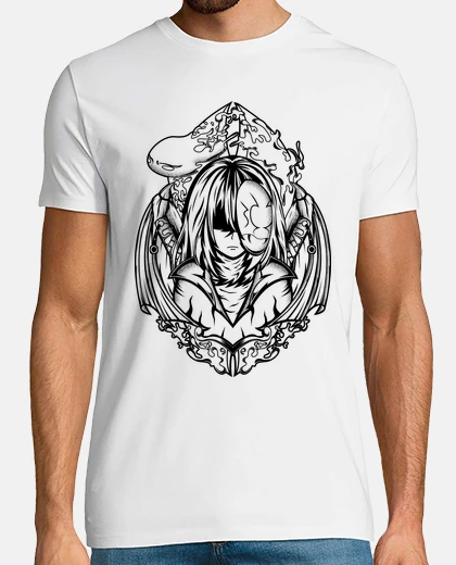 T-shirt re del mostro - versione scura