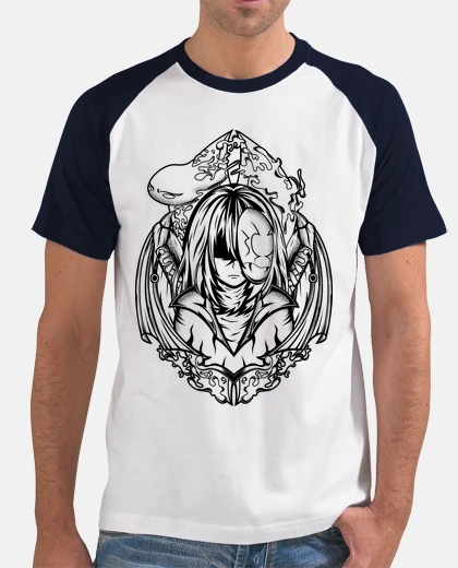 T-shirt re del mostro - versione scura