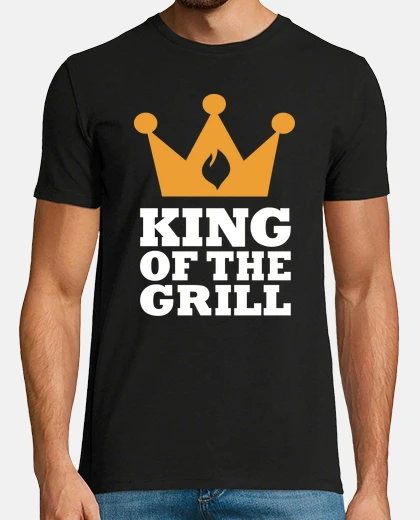T-shirt re della griglia