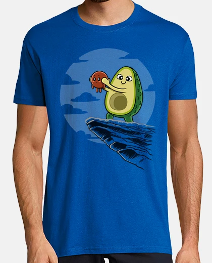 T-shirt re di avocado