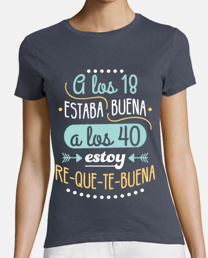 T-shirt re-que-te-good at 40