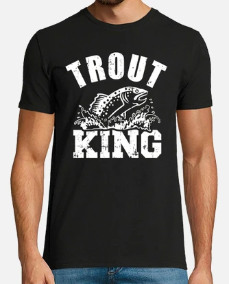 T shirt re delle trote tostadora