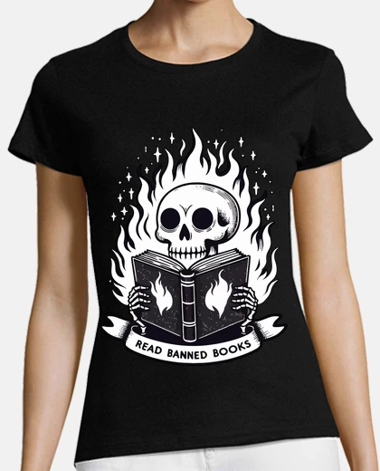 T-shirt Read Banned Books Monochromatic