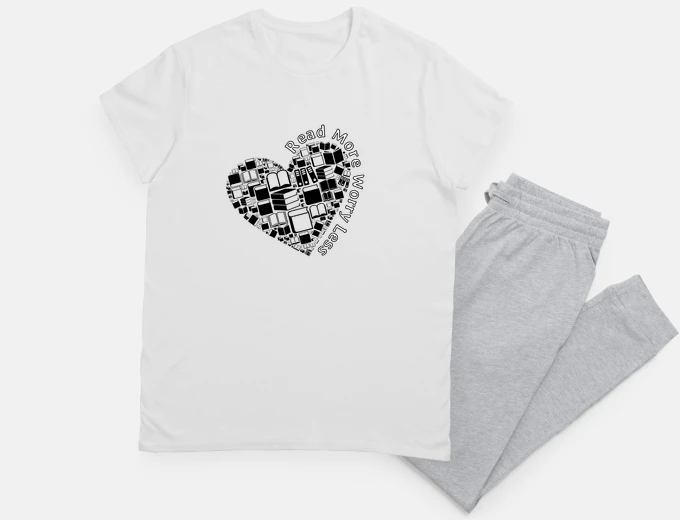 Pyjama Read More Worry Less - Books In Heart
