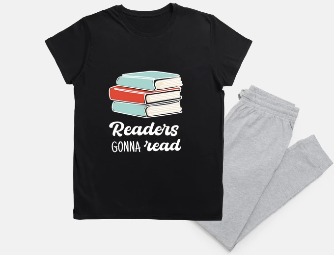 Pyjama readers gonna read - reading lover gift