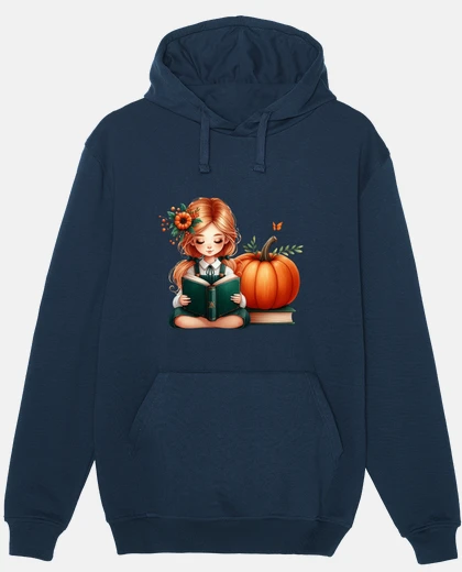 Hoodie Reading lovers - autumn time