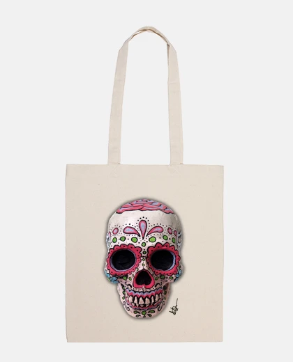 Bag real mexican skull