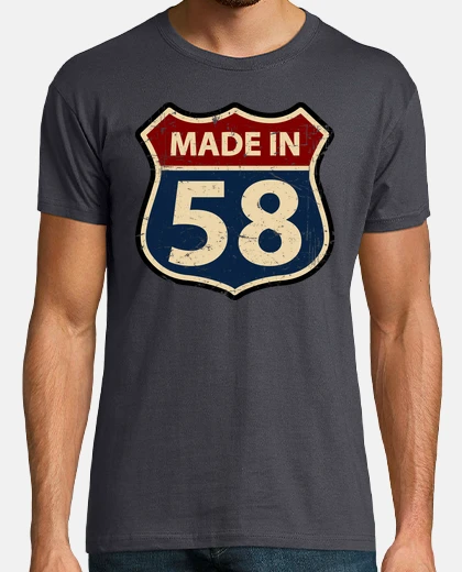 T-shirt realizzato in 58