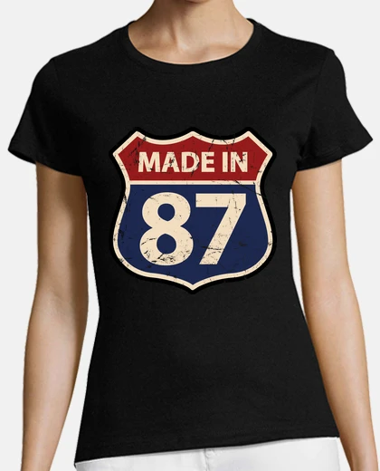 T-shirt realizzato in 87