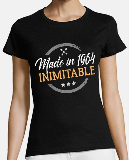 T-shirt realizzato nel 1964 inimitabile