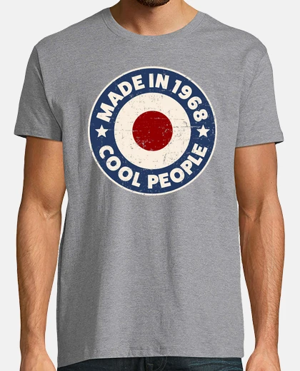 T-shirt realizzato nel 1968. cool people