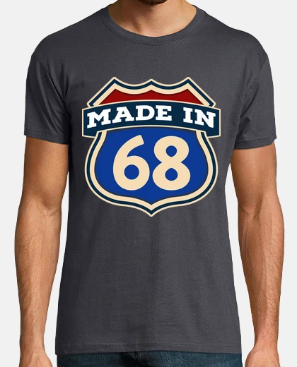 T-shirt realizzato nel 68 nato nel 1968 usa il regalo di compleanno degli stati uniti