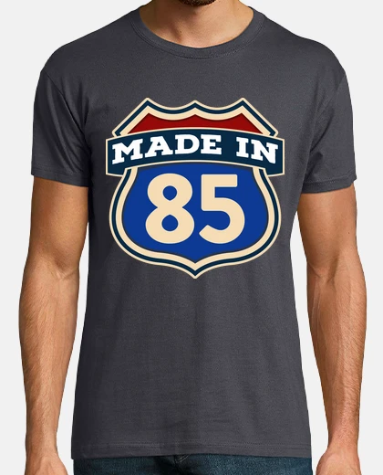 T-shirt realizzato nell&#39;85 nato nel 1985 usa il regalo di compleanno degli stati uniti
