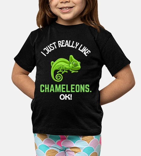 Ropa realmente me gustan los camaleones ok