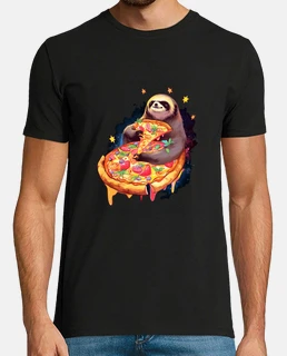 rebanadas de pizza perezoso amante pere