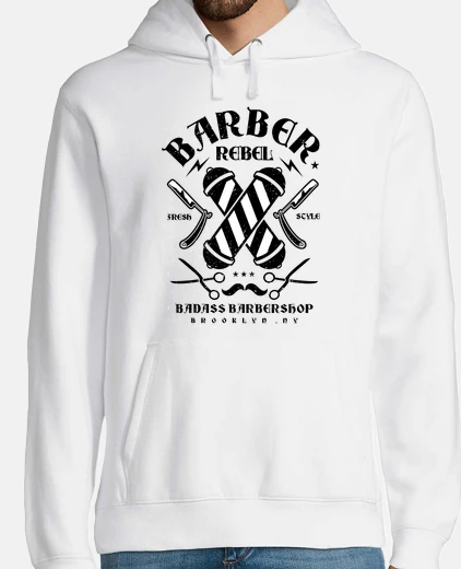 Hoodie rebel barber