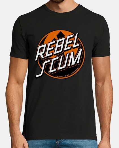 Camiseta Rebel Emblem (Orange)
