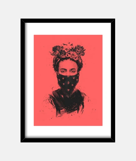 Framed rebel girl
