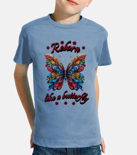 Children's reborn as a butterfly