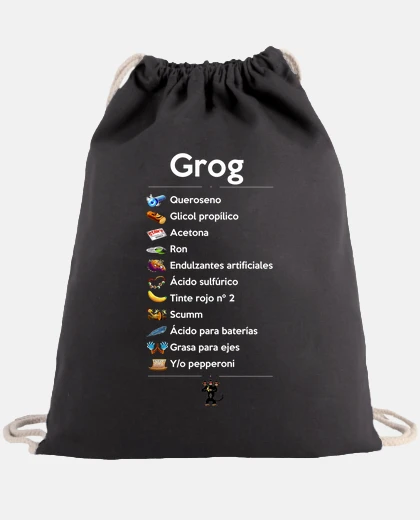 Bolsa Receta del Grog